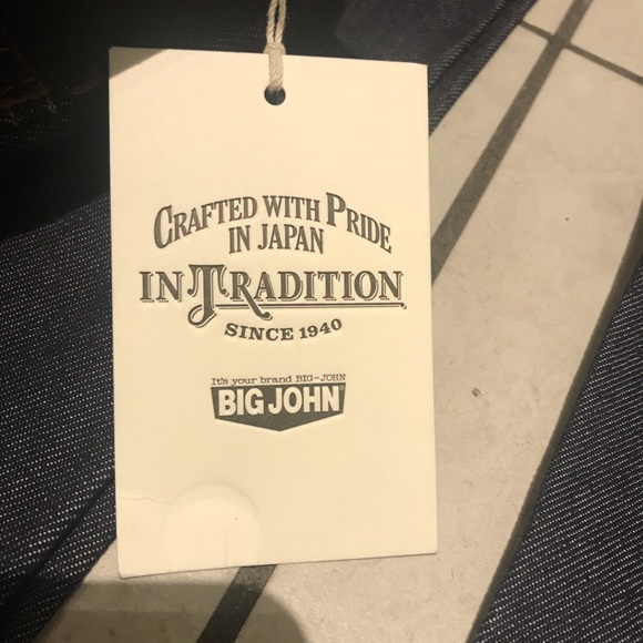 Big john selvedge denim jeans from Japan - Picture 2 of 8